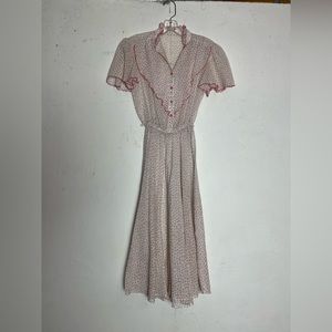 super elegant light flowery costume dress